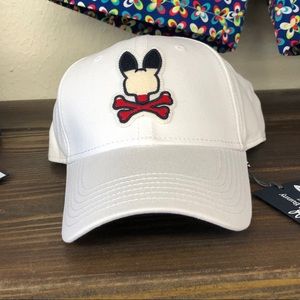 Psycho bunny white cap hat